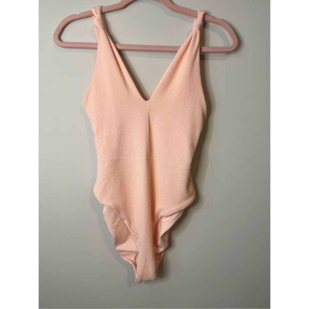 Bella Dahl Peach One Piece Swimsuit - Picture 2 of 7